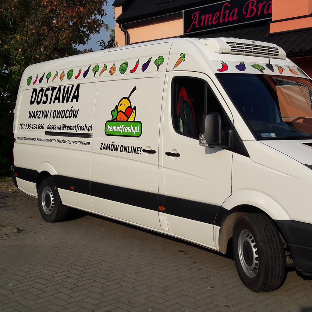 oklejanie samochodów dostawczych