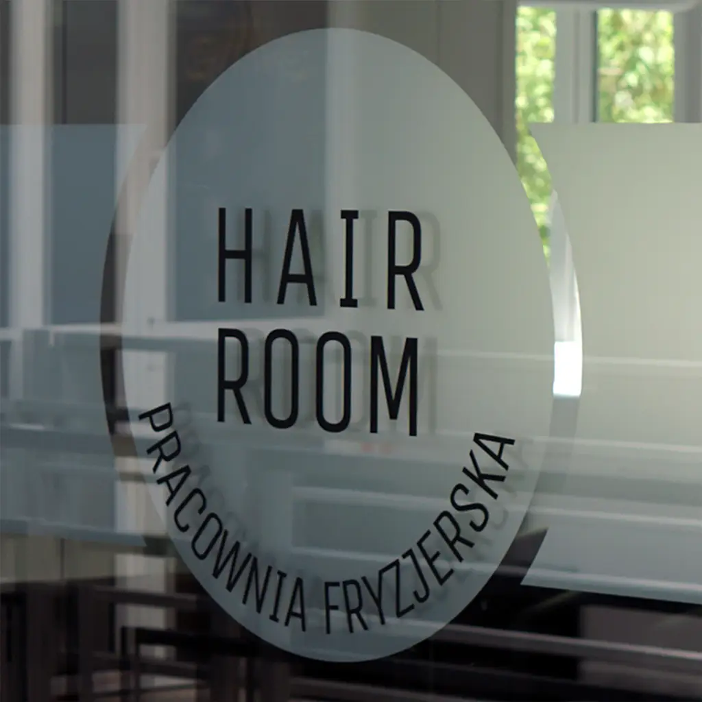 oklejanie witryn folią szronioną